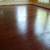 Stained floors with 3 coats polyurethane