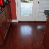Stained floors with 3 coats polyurethane